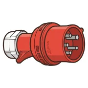 Krachtstroom aansluiten